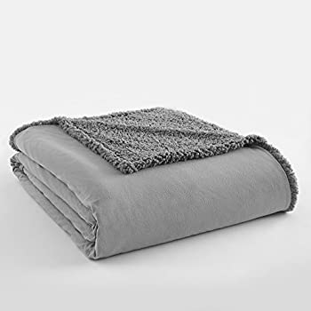 【中古】【輸入品・未使用】Shavelホーム製品寝具マイクロフランネルto GreystoneシェルパブランケットKing