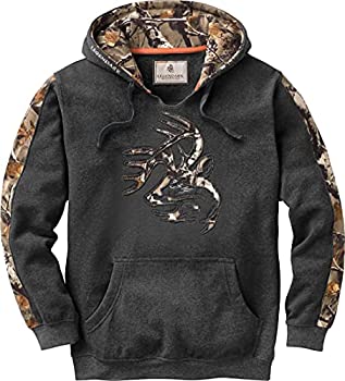 【中古】【インポート品・未当てはめる】Legendary Whitetails メンズ 判定基準 家鴨 アウトフィッター フーディー、チャコールヘザー、Xラージ