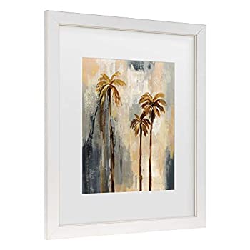 【中古】【輸入品・未使用】Trademark Fine Art WAP00806-E1114MF ファインアートホワイトマット、アンティーク調ホワイトフレーム 11x14インチ マルチカラー|スカイマーケットプラス