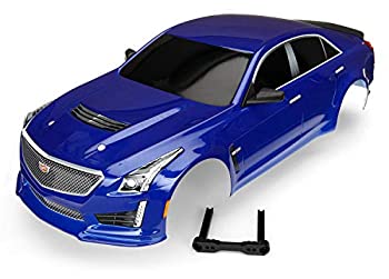 【中古】【輸入品・未使用】Traxxas TRA8391A ボディ キャデラック CTS-V ブルー (塗装 デカール適用)