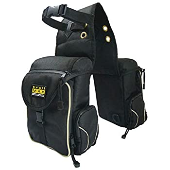 【中古】【インポート品・未当て嵌める】(Black) - TrailMax 500 Series Back Saddle Pockets