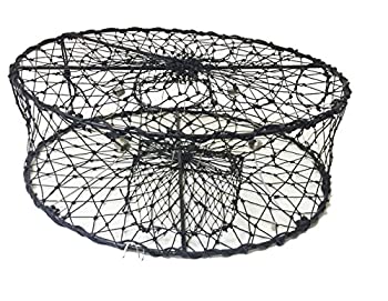 【中古】【輸入品・未使用】KUFA ct50スポーツ折りたたみ式Crab Trap with 3耐久性ステンレススチール春、30インチx 10インチ、ブラック|スカイマーケットプラス