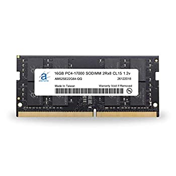 【中古】【輸入品・未使用】Adamanta 16GB (1x16GB) ノートパソコンメモリアップグレード Acer Aspire E 15 E5-575-33BM DDR4 2133Mhz PC4-17000 SODIMM 2Rx8 CL15 1.2v DRA|スカイマーケットプラス