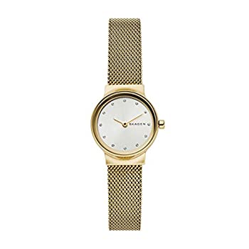 【中古】【インポート品・未当て嵌める】Skagen Women\u0027s Freja SKW2717 Gold Tone Stainles-Steel Japanese Quartz Dress Watch