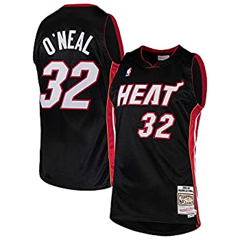 【中古】【輸入品・未使用】Shaquille O'Neal マイアミ・ヒート スイングマン スローバック 2005-2006 レプリカジャージ (XL) ブラック