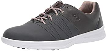 【中古】【インポート品・未当て嵌める】FootJoy メンズ コントゥアー 心地よい ゴルフシューズ US 大きさ: 24.5 色つや: 黒いこと