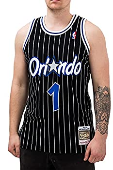 【中古】【輸入品・未使用】Mitchell & Ness オーランドマジック アンフェルニー・ハーダウェイ 1994 オルタネイトスイングマンジャージー M ブラック