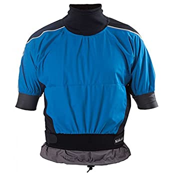 【中古】【インポート品・未当て嵌める】KokatatメンズGore - Tex Knappster上衣 X-Large 青碧