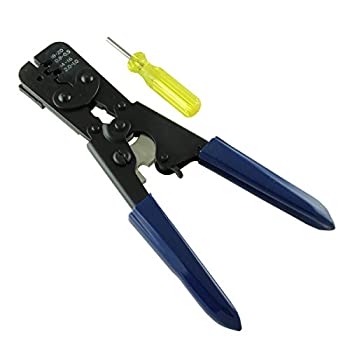 【中古】【輸入品・未使用】Crimp Supply プロフェッショナルウェザーパッククリンプツール (12014254) とターミナルリリースツール (12014012) セット
