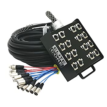 【中古】【輸入品・未使用】Elite Core 12?x 4?50?ftオーディオステージSnake