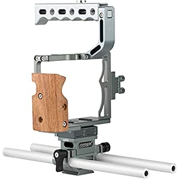 【中古】【輸入品・未使用】Sevenoak SK-A9C1 Pro アルミニウムカメラケージ トップハンドル シューマウント 15mmロッド - Sony a7 a7S a7R a7 II a7R II a7R III a9ミラー