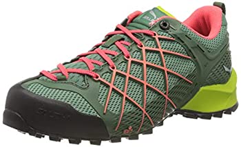 【中古】【インポート品・未当て嵌める】Salewa Wildfire 取りかかるシューズ レディース%ｶﾝﾏ% マートル・テンダー・ショット%ｶﾝﾏ% 24.5
