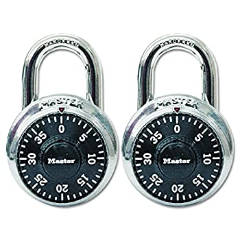 【中古】【輸入品・未使用】Master Lock 1500T コンビネーション南京錠のみ (鍵は含まれていません) - 異なる鍵(2個入り24パック)｜スカイマーケットプラス