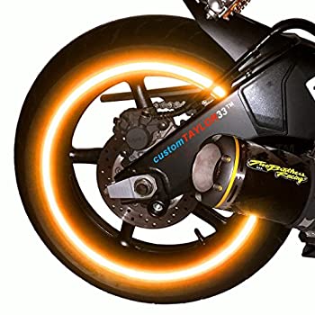 【中古】【輸入品・未使用】customTAYLOR33 オレンジ 高輝度グレード反射 版権取得済み セーフティリムテープ - (リムサイズに合ったものをお選びください) 17%ﾀﾞﾌﾞﾙｸｫｰﾃ% ( 13,846円