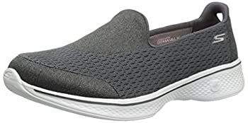 【中古】【インポート品・未当てはめる】Skechers Performance レディース Go Walk 4 パースート ウォーキングシューズ%ｶﾝﾏ% 暗灰色%ｶﾝﾏ% 9.5