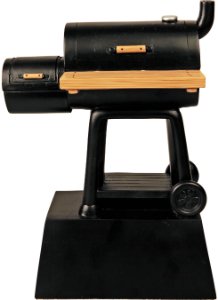 【中古】【インポート品・未当て嵌める】黒いことBBQ Smoker Trophy???Barbeque Award 9 Inch Tall