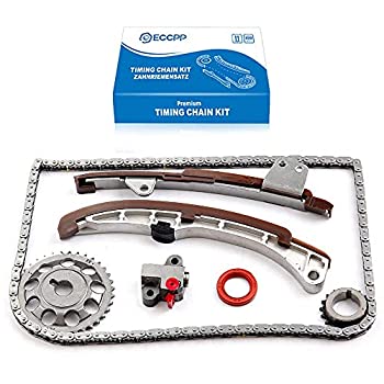 【中古】【輸入品・未使用】ECCPP タイミングチェーンキット テンショナーガイドレールカム スプロケット クランクスプロケット 2004-2006 2005 サイオン xB ベースワゴン 1