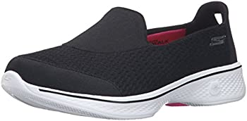 【中古】【インポート品・未当て嵌める】Skechers Performance レディース Go Walk 4 パースート ウォーキングシューズ%ｶﾝﾏ% 白いこと%ｶﾝﾏ% 9.5