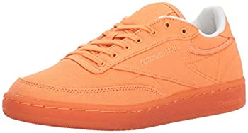 【中古】【インポート品・未当て嵌める】Reebok レディース CLUB C 85 CANVAS 色つや: 白いこと