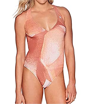 【中古】【輸入品・未使用】Reebok SWIMWEAR レディース US サイズ: Small カラー: ゴールド