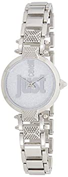 【中古】【インポート品・未当て嵌める】Just Cavalli Women\u0027s Just Mio Steel Bracelet Case Quartz Silver-Tone Dial Watch JC1L076M0125