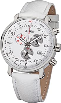 【中古】【インポート品・未当て嵌める】佇まいEdelweiss au-zu-611-wwl Mens Chronographスイス連邦Isa
