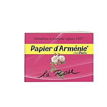 【中古】【輸入品・未使用】PAPIER D'ARMENIE La Rose (1 carnet)