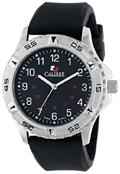 【中古】【インポート品・未当て嵌める】Calibre Men \u0027s sc-4s1???04???007r Sea Wolf Roundステンレス鋼スチール写真Unidirectional Rotating Bezel Luminous Watch
