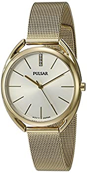 【中古】【輸入品・未使用】Pulsar Women 's ' Jewelry ' Quartz gold-toned Dress Watch (Model : pg2038?)