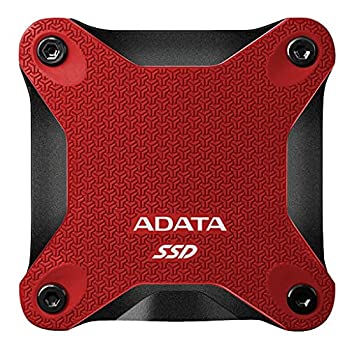 【中古】【輸入品・未使用】ASD600Q ASD600Q-480GU31-CRD [ポータブルSSD 480GB レッド]