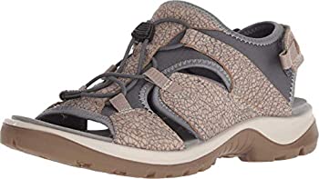【中古】【インポート品・未当て嵌める】ECCO レディース ユカタン 運動競技サンダル%ｶﾝﾏ% 素っぽんぽん/米国海兵隊員うつり変わり%ｶﾝﾏ% 4-4.5
