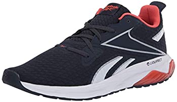 【中古】【インポート品・未当て嵌める】Reebok Men\u0027s LIQUIFECT 180 SPT Running Shoe%ｶﾝﾏ% Heritage Navy/White/Vivid Orange%ｶﾝﾏ% 9 M US