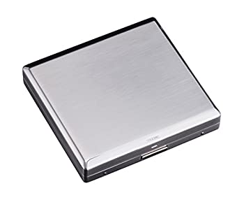 【中古】【輸入品・未使用】サロメ メタルシガレットケース EXCC3-01 KS20 / シルバーサテン
