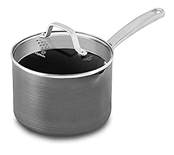【中古】【輸入品・未使用】Calphalon 1932455 Classic Nonstick Sauce Pan with Cover%ｶﾝﾏ% 3.5 quart%ｶﾝﾏ% Grey by Calphalon