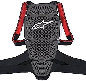 【中古】【輸入品・未使用】Alpinestars メンズ Nucleon KR-Cell オートバイバックプロテクター スモークブラック/レッド XS