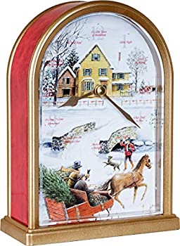 【中古】【輸入品・未使用】ソリ ライド 12曲 クリスマス テーブルクロック ホームデコ マルチカラー ユニークなギフトセレクション