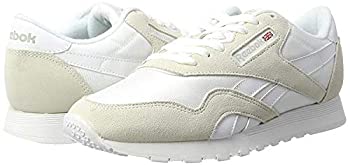 【中古】【輸入品・未使用】Reebok Men Hommes Classic CL Nylon White/Gray|スカイマーケットプラス