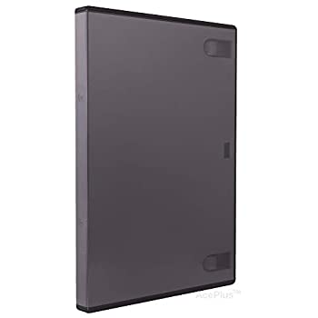 【中古】【インポート品・未当て嵌める】AcePlus 100?ヴィデオディスク入れもの黒いことSingle 14?粍
