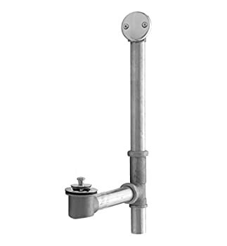 【中古】【インポート品・未当て嵌める】Jaclo 359-sc Lift \u0026 Turn Tub Waste、繻子、繻子クローム
