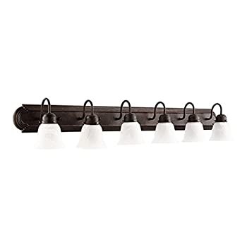 【中古】【インポート品・未当て嵌める】Quorum 5094-6-144 言い慣わし的な6つのライトバニティ トーストシエナ