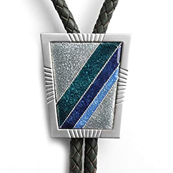 【中古】【インポート品・未当てはめる】Bolo Tie Cloisonne 本革Sir Collection Line C 吊りひも1本付き添い人