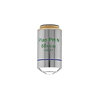 【中古】【輸入品・未使用】BoliOptics 60X 無限修正 (Plan PH N) アクロマティック負相コントラスト顕微鏡 対物レンズ 動作距離0.69mm PH03023632