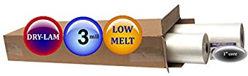 【中古】【インポート品・未当て嵌める】dry-lam trade-lam小っちゃい脂Laminating Film 25-inch X 250-feet X 1in中核グループ3.0?Milグロス 2 Rolls