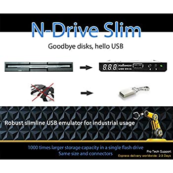 【中古】【輸入品・未使用】Floppy Disk USB Emulator Nalbantov N-Drive Industrial Slim - Replacement for TEAC FD-05HF