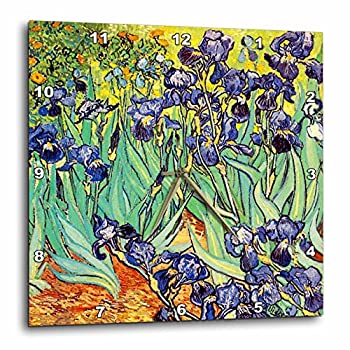 【中古】【輸入品・未使用】3dRose DPP_155630_3 Irises ヴィンセント・ヴァン・ゴッホ作 1889 パープルフラワー アイリスガーデン 有名な絵画のコピー The Master Wall Clo｜スカイマーケットプラス