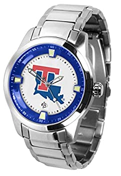 【中古】【輸入品・未使用】Titan (タイタン) スチール腕時計 Links Make Watch Adjustable ルイジアナ工科大学ブルドッグス|スカイマーケットプラス