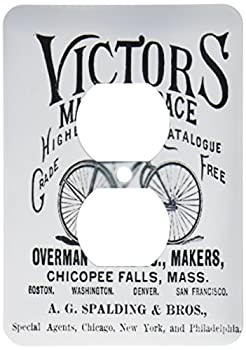 【中古】【輸入品・未使用】3drose LSP 164547?_ 6?Victors Bicyclesブラックandホワイトヴィンテージ2プラグコンセントカバー｜スカイマーケットプラス 8,404円