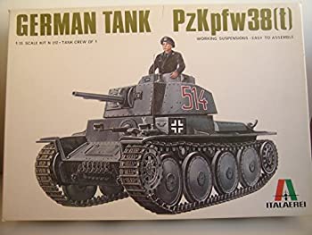 【中古】【輸入品・未使用】Italeri 1?: 35?German Tank Pz。Kpfw戦車38?( T )プラスチックモデルキット# 212｜スカイマーケットプラス