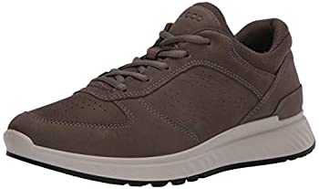 【中古】【インポート品・未当て嵌める】ECCO メンズ Exostride スニーカー%ｶﾝﾏ% まっ黒い粘土。%ｶﾝﾏ% 7-7.5 その他-靴