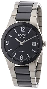 【中古】【インポート品・未当て嵌める】Boccia Women\u0027s Quartz Watch Ceramic 3189-02